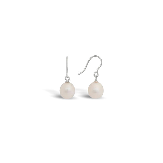 Pearl earrings made of 925 silver